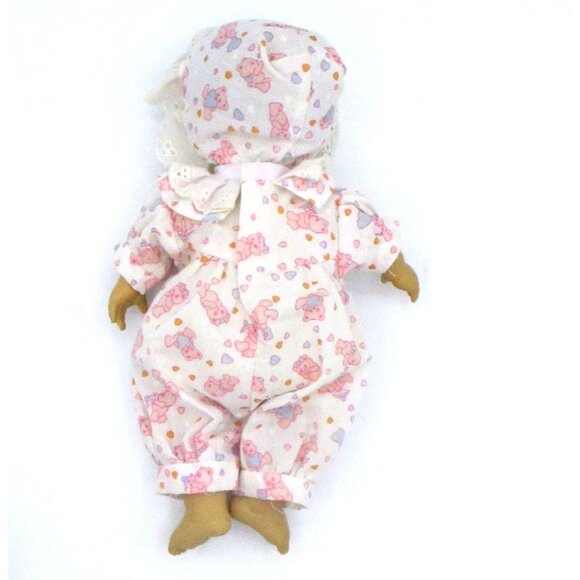 Berenguer Dolls Set of 2- 9" Baby Vinyl, Expressions Tongue Girl Porcelain Green - Picture 9 of 9